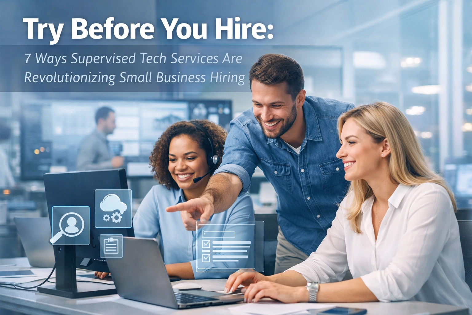 Try Before You Hire: 7 Ways Supervised Tech Services Are Revolutionizing Small Business Hiring